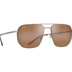 Lunettes de soleil Maui Jim Shark's Cove Sepia Satiné Hcl Bronze MauiBrilliant