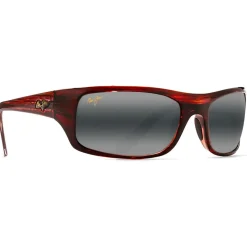 Lunettes de soleil Maui Jim Peahi Ecaille Gris Neutre MauiBrilliant