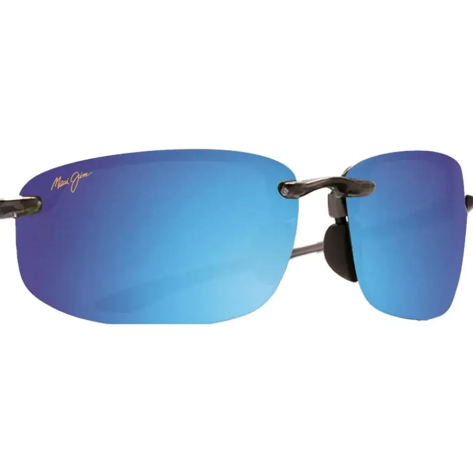 Lunettes de soleil Maui Jim Ho’okipa Reader 2,5 Gris Fumé Translucide Bleu Hawaï MauiBrilliant