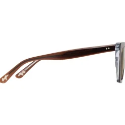 Lunettes de soleil Maui Jim Kini Kini Rootbeer Cristal Bronze Hcl Minéral Superthin