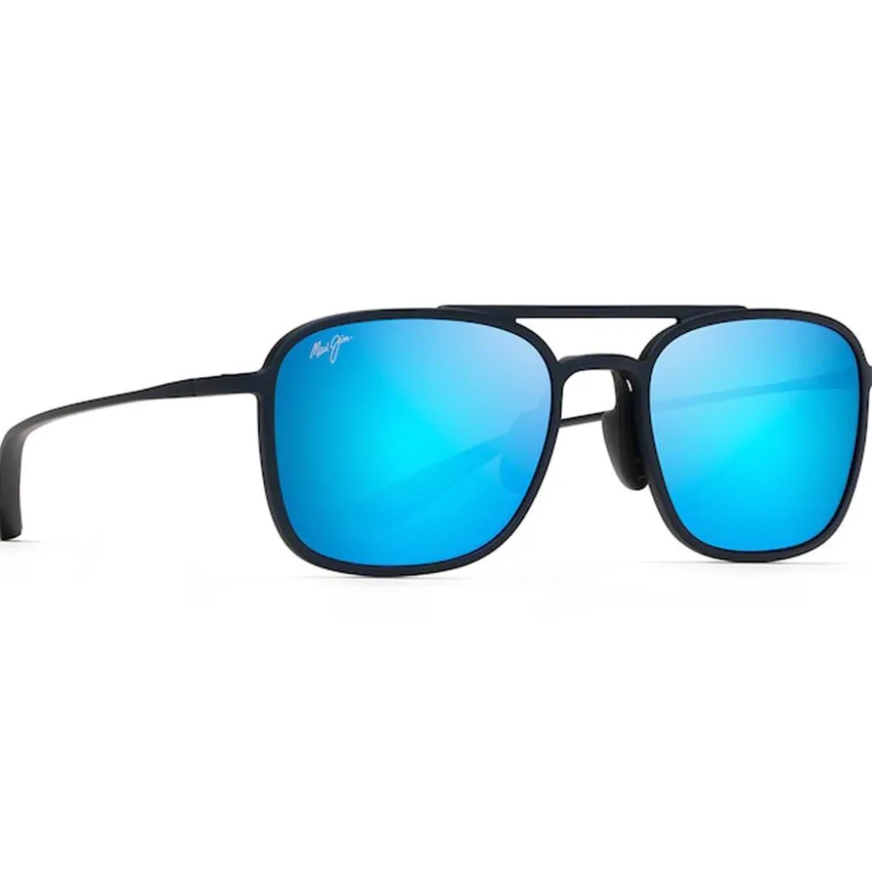 Lunettes de soleil Maui Jim Keokea Bleu Mat Bleu Hawaï MauiBrilliant