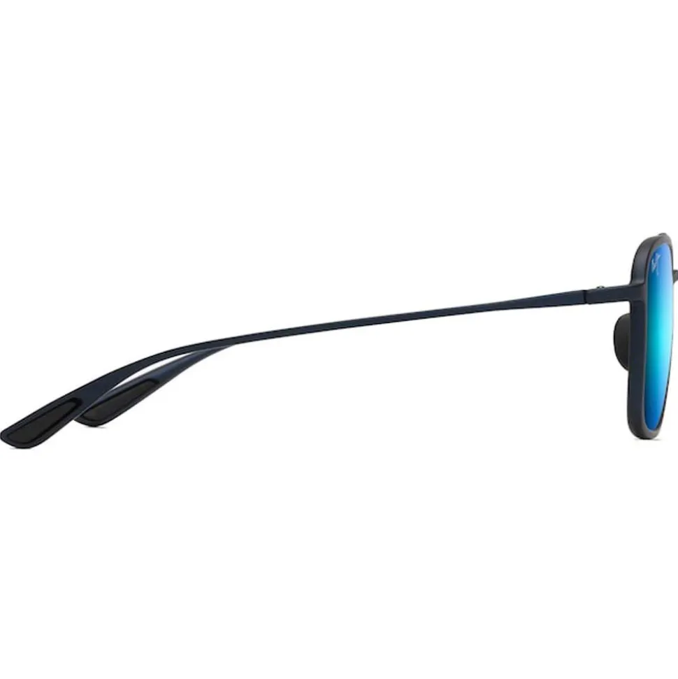 Lunettes de soleil Maui Jim Keokea Bleu Mat Bleu Hawaï MauiBrilliant