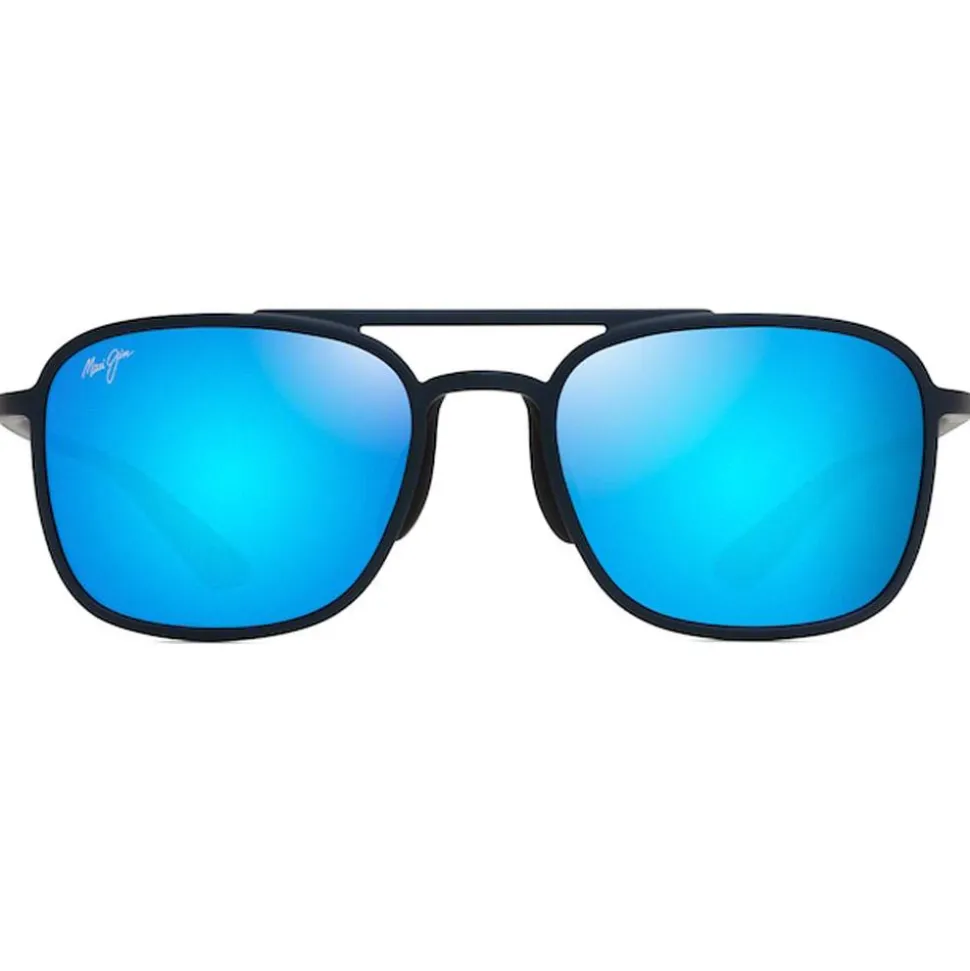 Lunettes de soleil Maui Jim Keokea Bleu Mat Bleu Hawaï MauiBrilliant