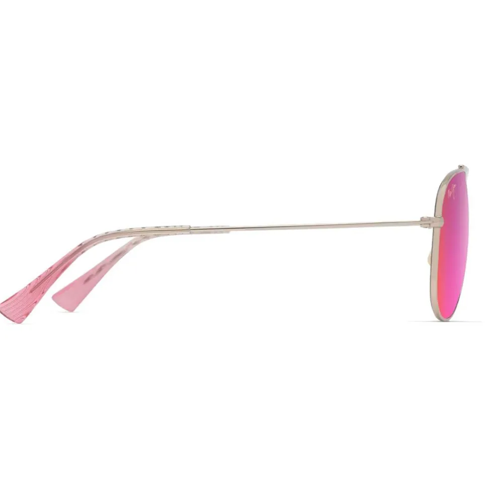 Lunettes de soleil Maui Jim Hauoli Xs Gradient Brun Shiny Light Gold Maui Sunrise MauiPure