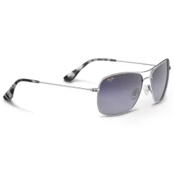 Lunettes de soleil Maui Jim Wiki Wiki Argent Gris Neutre MauiPure