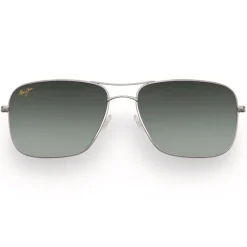 Lunettes de soleil Maui Jim Wiki Wiki Argent Gris Neutre MauiPure