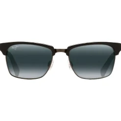 Lunettes de soleil Maui Jim Kawika Brillant Noir Gris Neutre MauiPure