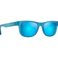 Lunettes de soleil Maui Jim Kaulike Matte Trans Blue Blue Hawaii MauiPure