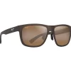 Lunettes de soleil Maui Jim Puakea Brun Mat Hcl Bronze Minéral Superthin