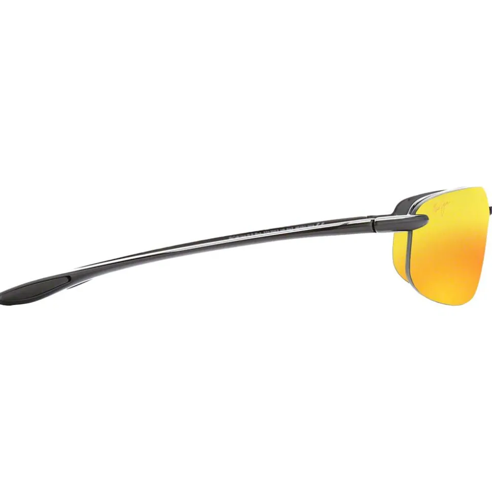 Lunettes de soleil Maui Jim Hookipa Noir Brillant Hawaii Lava