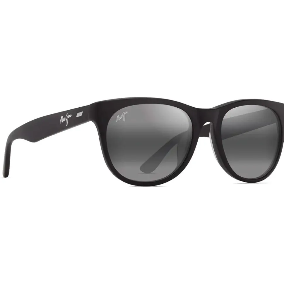 Lunettes de soleil Maui Jim Koaniani Asian Fit Matte Black Neutral Grey Mineral Superthin