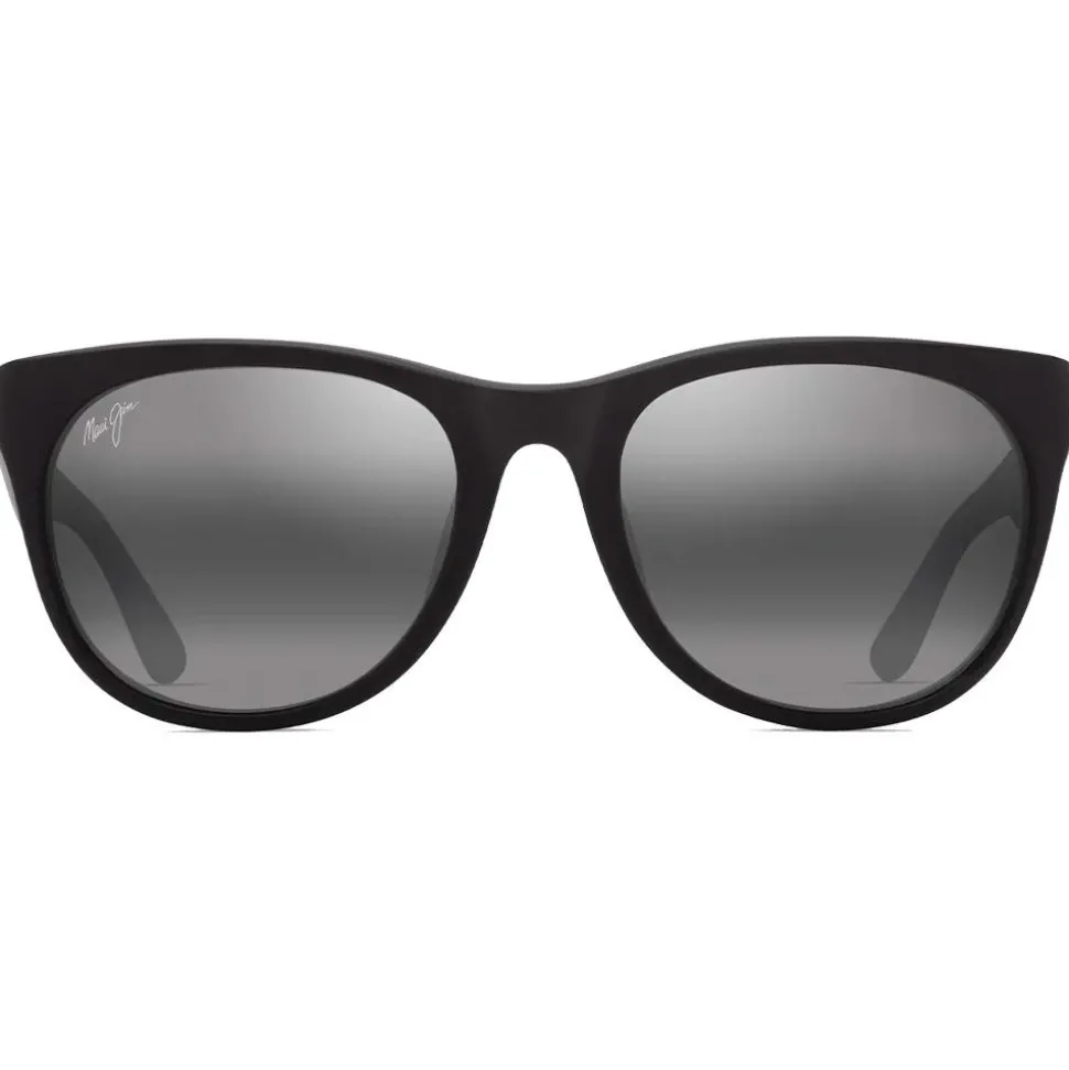 Lunettes de soleil Maui Jim Koaniani Asian Fit Matte Black Neutral Grey Mineral Superthin