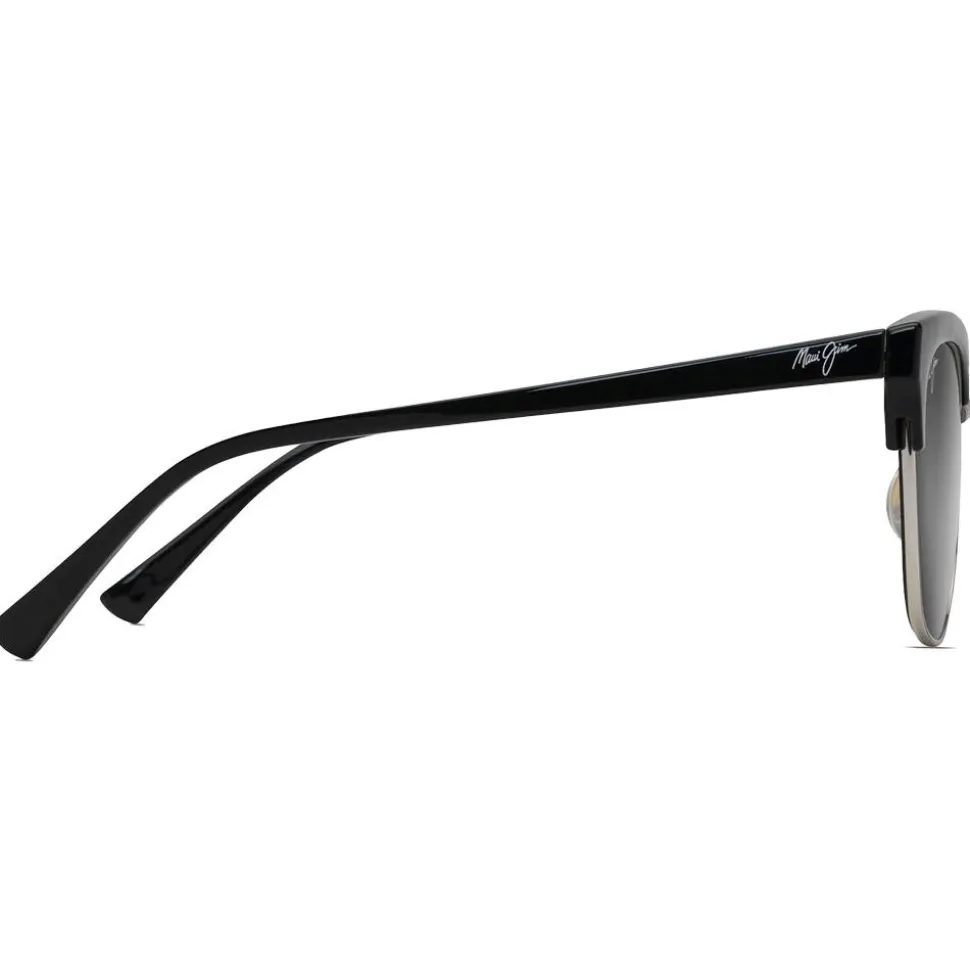 Lunettes de soleil Maui Jim Lokelani Noir Argent Gris Neutre MauiBrilliant