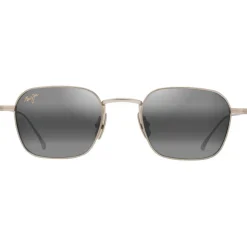 Lunettes de soleil Maui Jim Mekala Matte Light Gold Neutral Grey MauiBrilliant