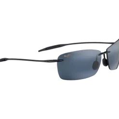 Lunettes de soleil Maui Jim Lighthouse Gris Neutre Noir Brillant