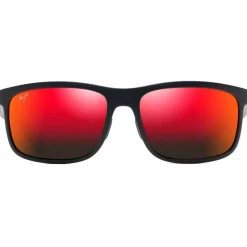 Lunettes de soleil Maui Jim Huelo Noir Mtat Hawaii Lava MauiPure