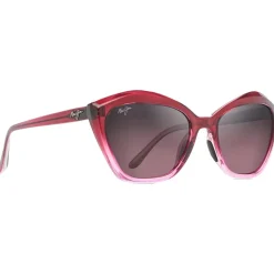 Lunettes de soleil Maui Jim Lotus Framboise Fondu Maui Rose Minéral SuperThin