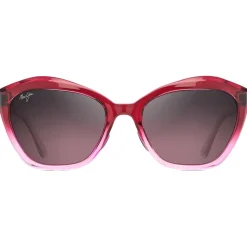 Lunettes de soleil Maui Jim Lotus Framboise Fondu Maui Rose Minéral SuperThin