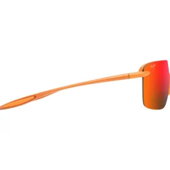 Lunettes de soleil Maui Jim Palulu Metal Matte Orange Hawaii Lava MauiBrilliant