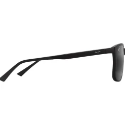 Lunettes de soleil Maui Jim Hulili Noir Mat Gris Neutre Minéral SuperThin