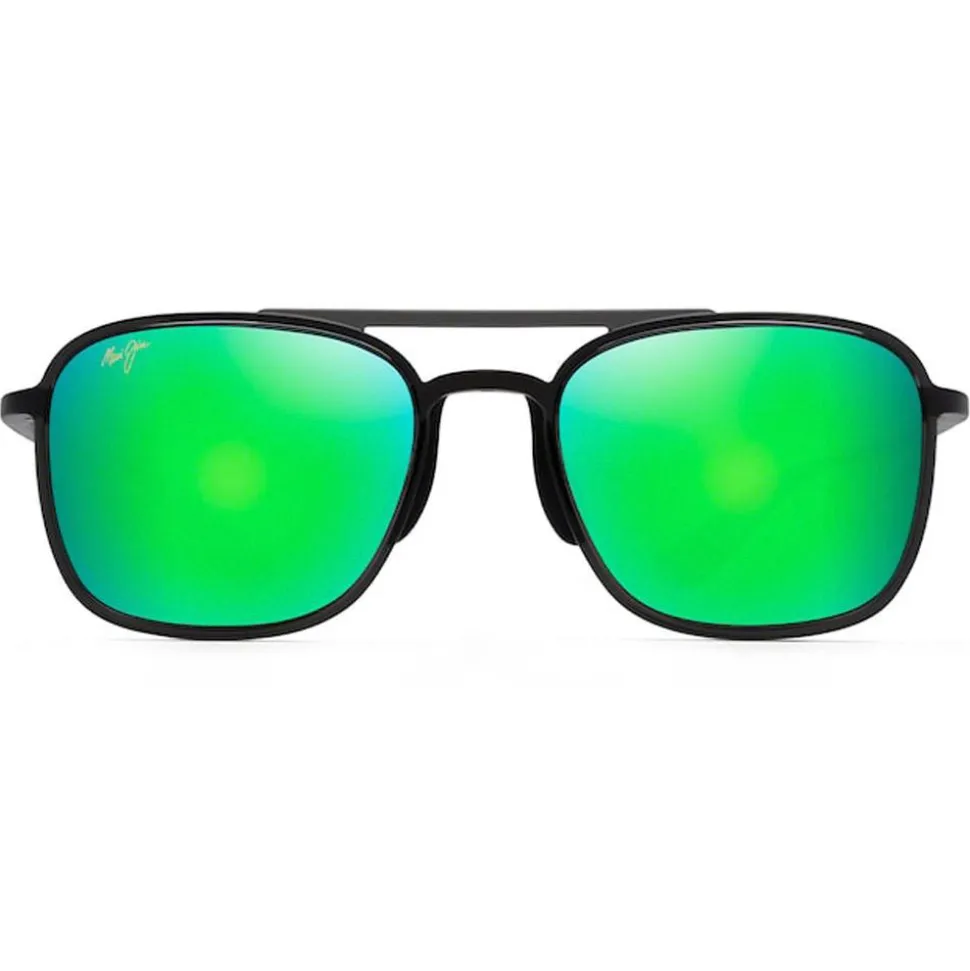 Lunettes de soleil Maui Jim Keokea Translucent Grey MauiGreen MauiBrilliant