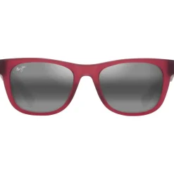 Lunettes de soleil Maui Jim Kaulike Matte Transparent Fuchsia Neutral Grey MauiPure