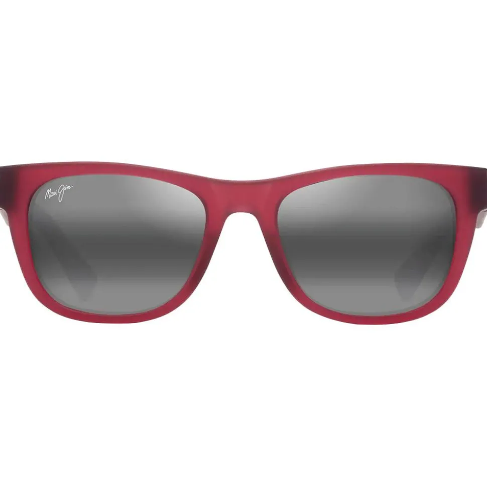 Lunettes de soleil Maui Jim Kaulike Matte Transparent Fuchsia Neutral Grey MauiPure
