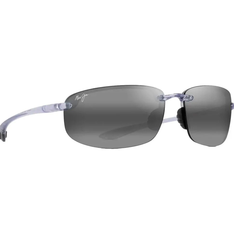 Lunettes de soleil Maui Jim Hookipa Shiny Crystal Neutral Grey MauiPure