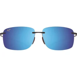 Lunettes de soleil Maui Jim Hema Mat Dark Brown Blue Hawaii Maui Pure Lt