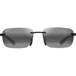 Lunettes de soleil Maui Jim Lanakila Noir Mat Gris Neutral Grey MauiPure