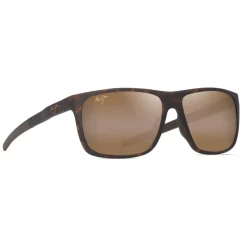 Lunettes de soleil Maui Jim Lehopulu Matte Dark Havana Bronze Hcl MauiUltra
