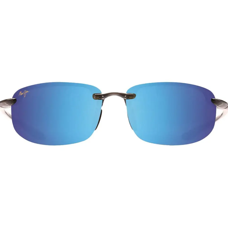 Lunettes de soleil Maui Jim Ho’okipa Reader 2,0 Gris Fumé Translucide Bleu Hawaï MauBrilliant