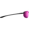 Lunettes de soleil Maui Jim Hookipa Noir Brillant Maui Sunrise MauiBrilliant