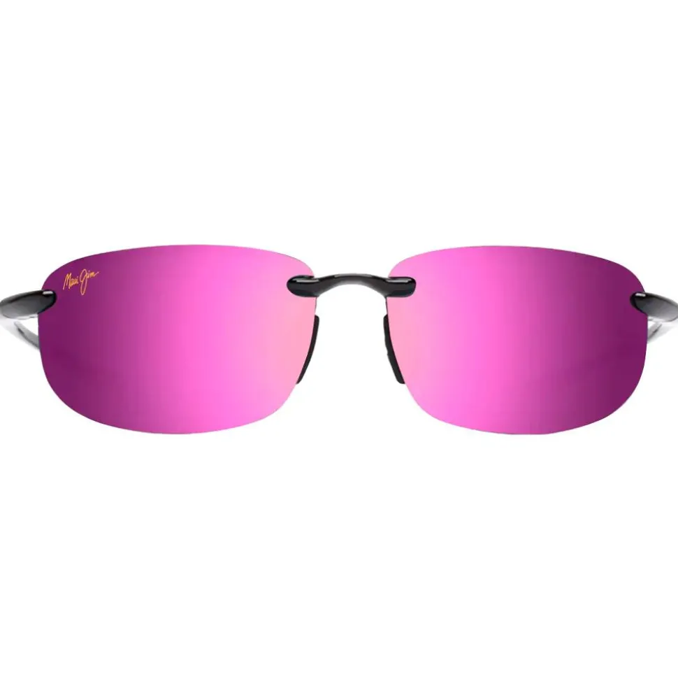 Lunettes de soleil Maui Jim Hookipa Noir Brillant Maui Sunrise MauiBrilliant