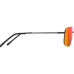 Lunettes de soleil Maui Jim Ohai Noir Mat Hawaii Lava MauiBrilliant