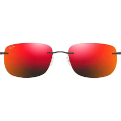 Lunettes de soleil Maui Jim Ohai Noir Mat Hawaii Lava MauiBrilliant