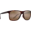 Lunettes de soleil Maui Jim Pailolo Ecaille Mat Bronze Hcl MauiPure