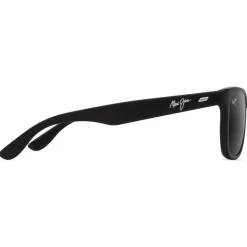 Lunettes de soleil Maui Jim Kikonia Matte Black Neutral Grey Mineral Superthin