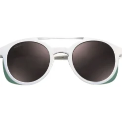 Lunettes de soleil Moken Vision Hawkins White Green Grey Cat.4