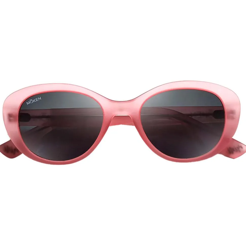 Lunettes de soleil Moken Vision Cheeky Pink Grey