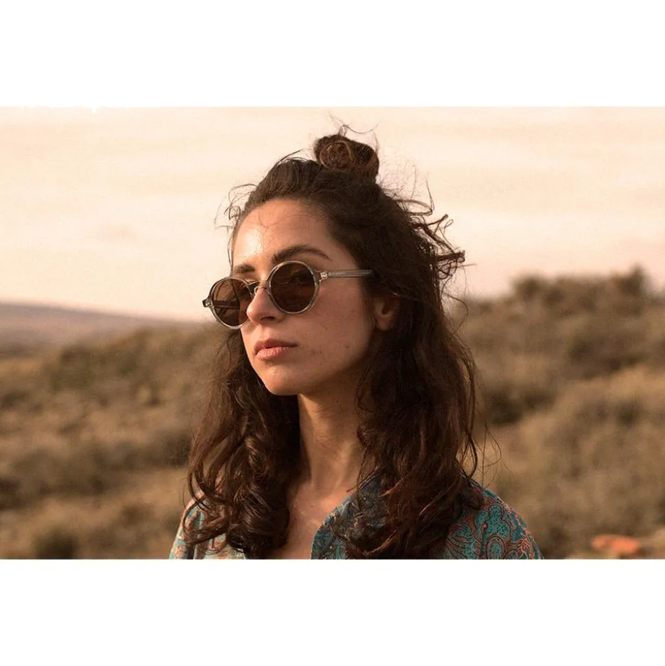 Lunettes de soleil Moken Vision Lyndon Cristal Brown Cat.3 Polarized