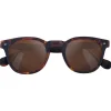 Lunettes de soleil Moken Vision Woody Tortoise Cork Brown Polarized