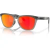Lunettes de soleil Oakley Frogskins Range Matte Grey Smoke Grey Ink Prizm Ruby