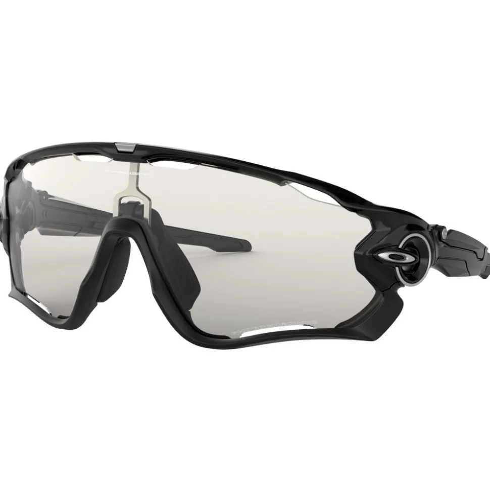 Lunettes de soleil Oakley Jawbreaker Polished Black Clear To Black Iridium Photochromic