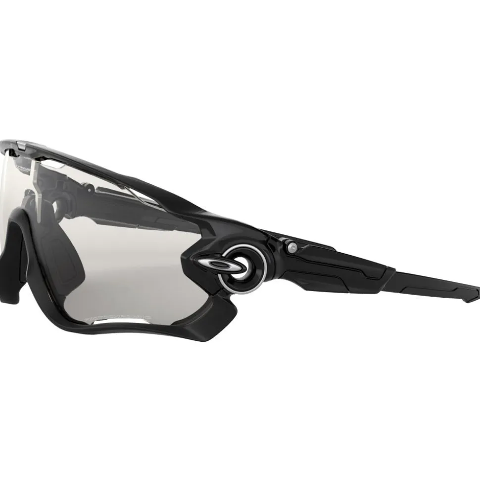 Lunettes de soleil Oakley Jawbreaker Polished Black Clear To Black Iridium Photochromic