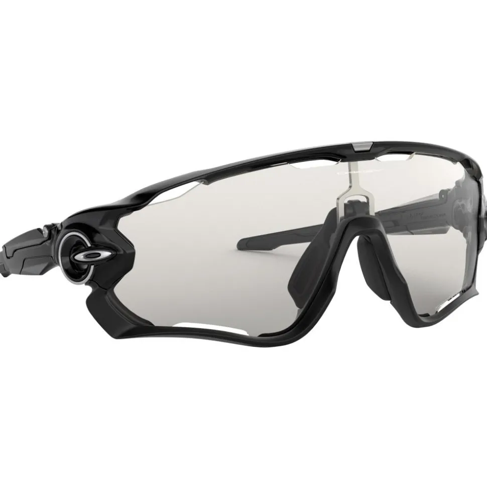 Lunettes de soleil Oakley Jawbreaker Polished Black Clear To Black Iridium Photochromic