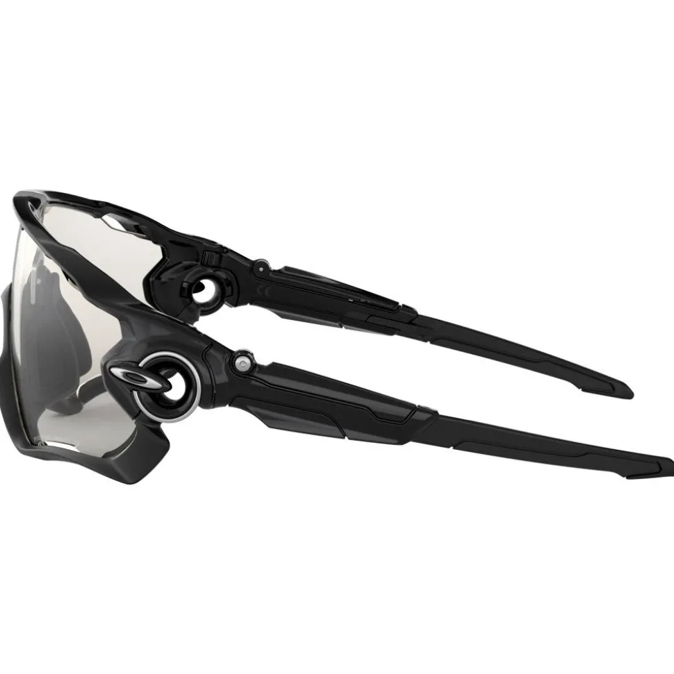 Lunettes de soleil Oakley Jawbreaker Polished Black Clear To Black Iridium Photochromic