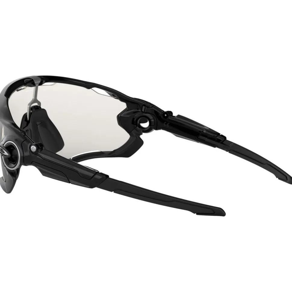 Lunettes de soleil Oakley Jawbreaker Polished Black Clear To Black Iridium Photochromic