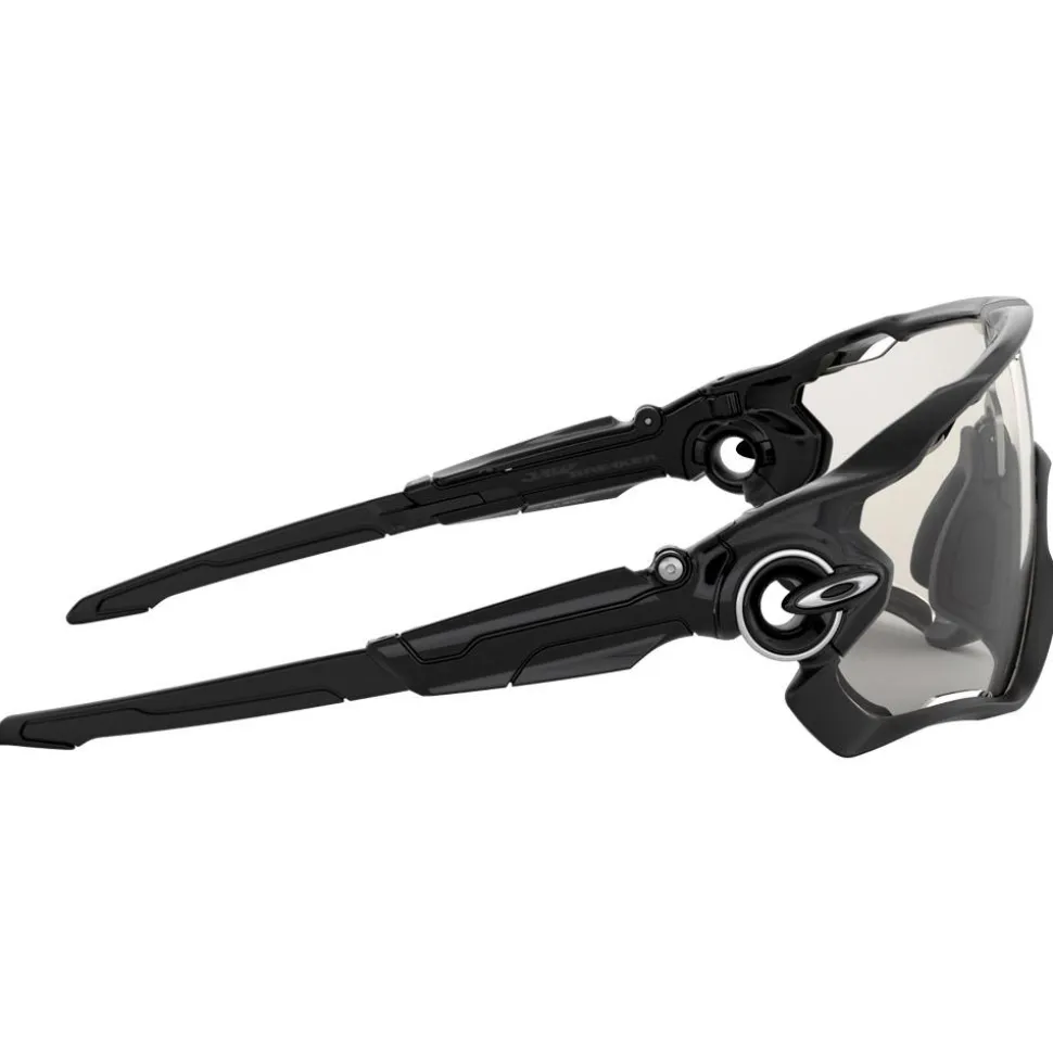 Lunettes de soleil Oakley Jawbreaker Polished Black Clear To Black Iridium Photochromic