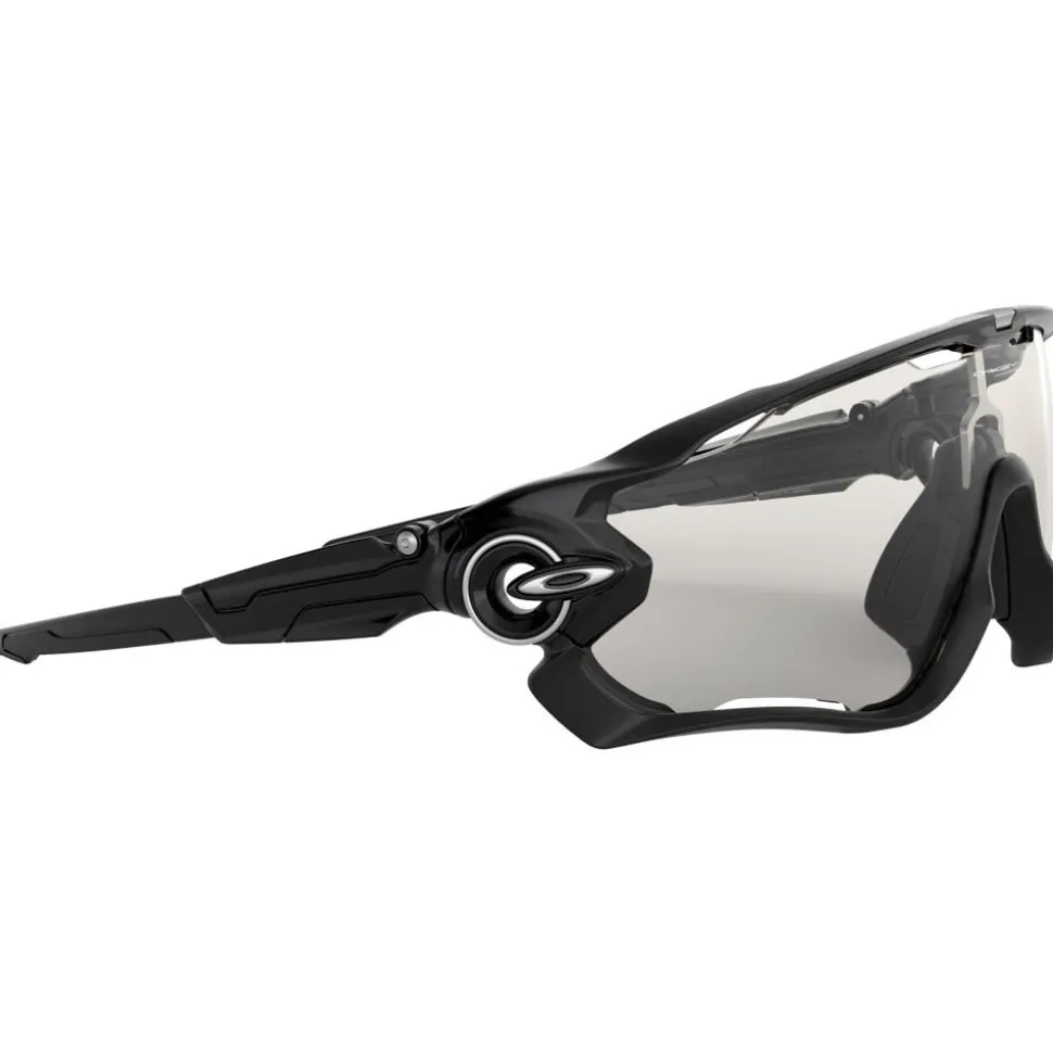 Lunettes de soleil Oakley Jawbreaker Polished Black Clear To Black Iridium Photochromic
